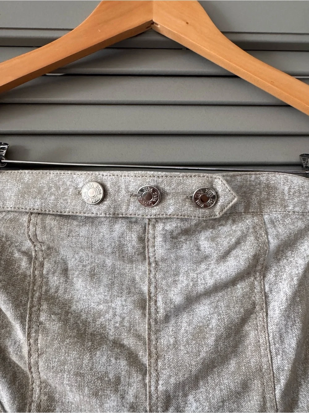 Zara | Blogger Fav Strapless Linen Blend Wide-Leg Jumpsuit ~ Small